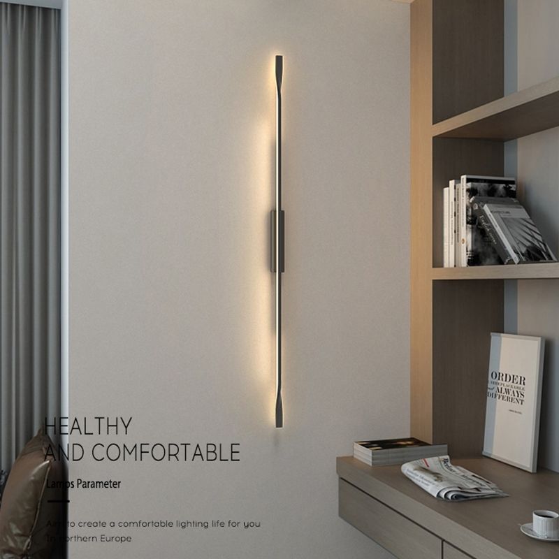 Bar geformte Flurwand Wandleuchte Acryl -Einfachheit LED -Wandbeleuchtung