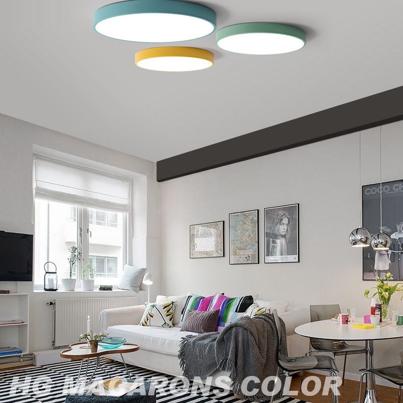 Ronde inbouwverlichtingsarmaturen Moderne stijl acryl 1-lichts inbouwverlichtingsarmaturen