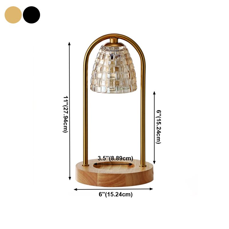 Postmodern 1-Light Table Lamp Dome Table Light for Bedroom (Decoration not included)