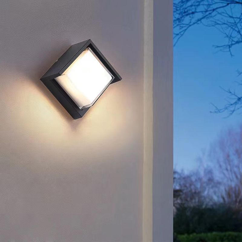 Minimalist Washer Wall Sconce Lighting Modern Wall Lighting Fixtures