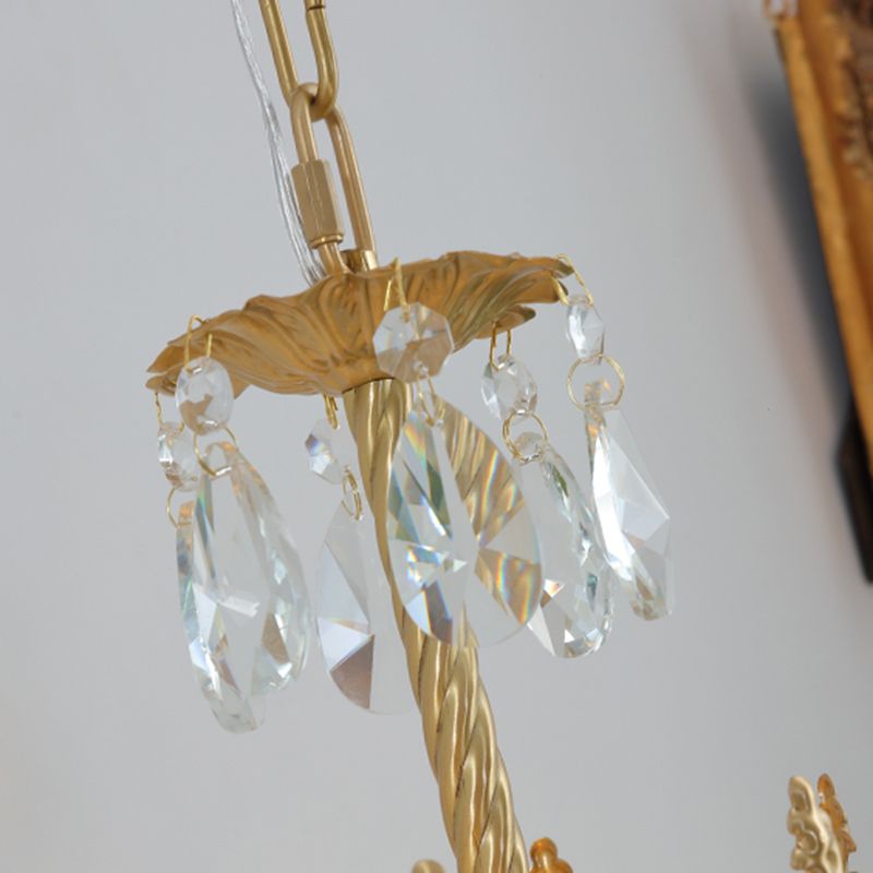 Nordic Style Wall Mount Light Cylinder Shape Crystal Wall Lamp for Bedroom