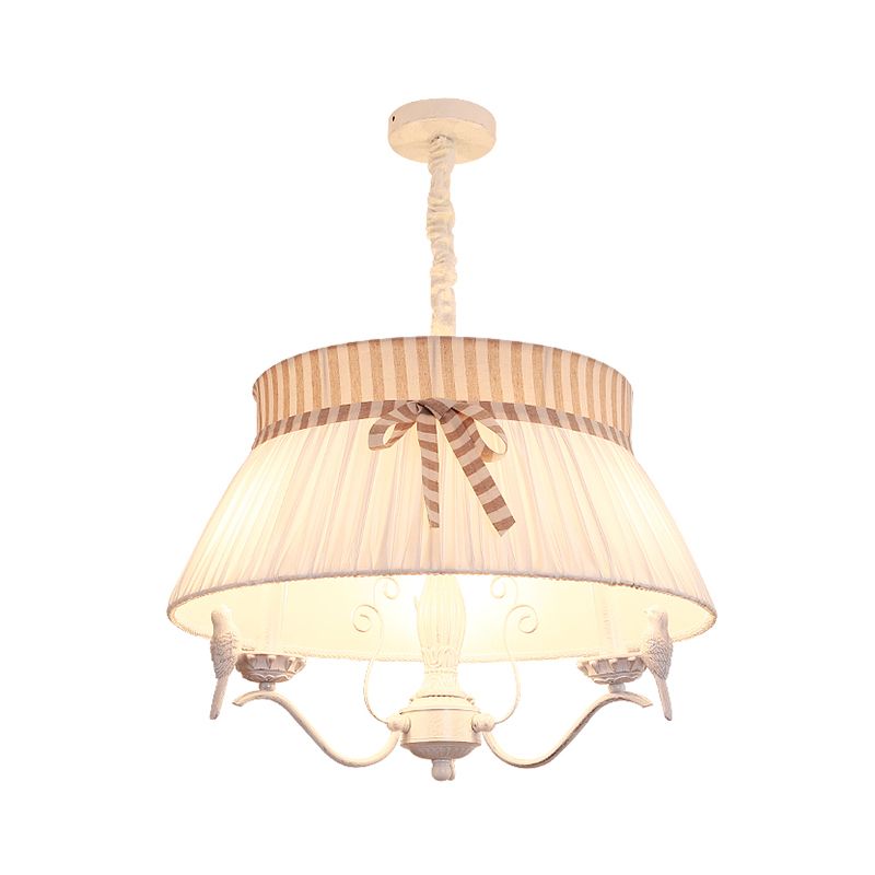 LAMPE DE CHANDELER MODERNE 3 LILLES AVEC TABLE