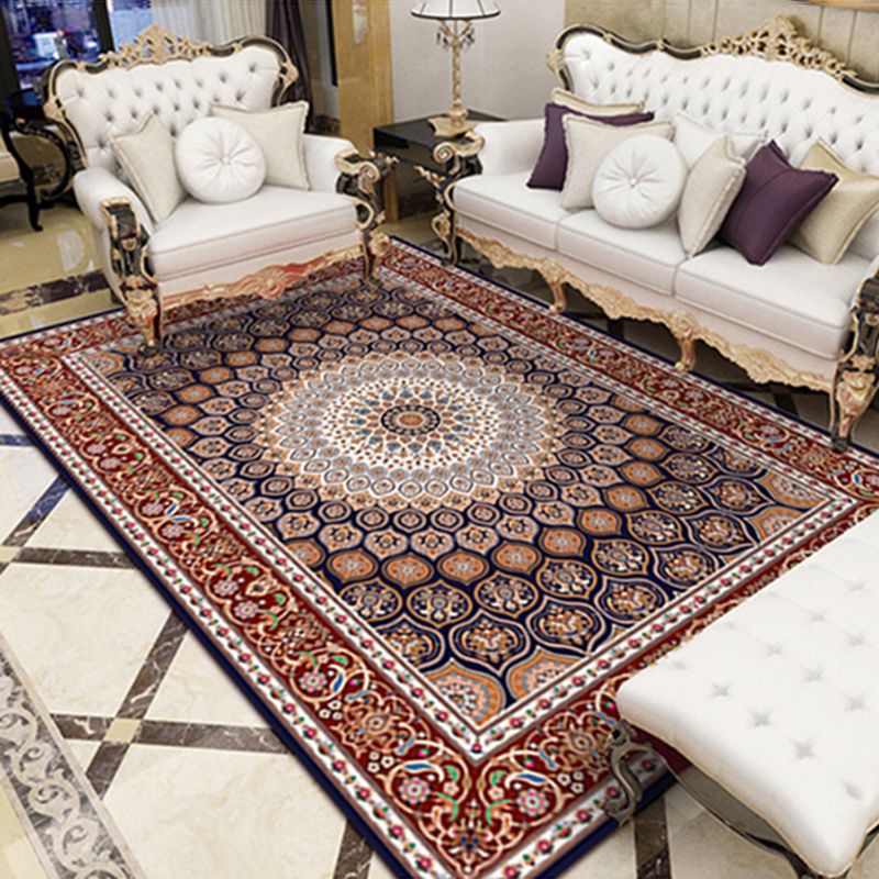 Couleur douce Classic Classic Polyester Mather Match Rapis lavable intérieur pour salon
