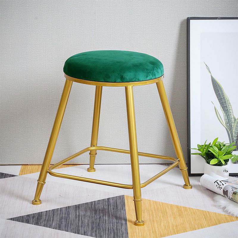 Nordic Design Stackable Backless Barstools for Home Upholstered Bar Stools