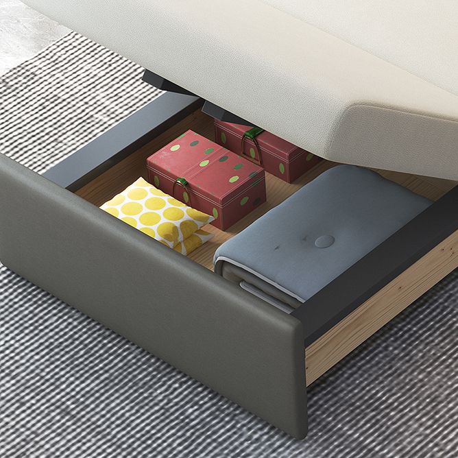 32" Wide Contemporary Sleeper Sofa Futon Faux Leather Sleeper Sofa