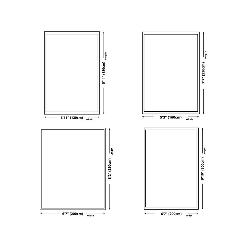 Blue Modern Carpet Polyester Pattern Carpet Stain Resistant Carpet for Home Decor