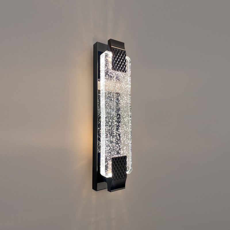Modern Sconce Light Fixture Crystal Shade Wall Sconce Lighting for Bedroom