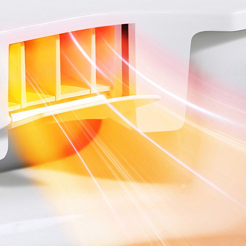 Modern Concealed Tank Toilet Skirted ABS Floor Mounted Flush Toilet with Seat