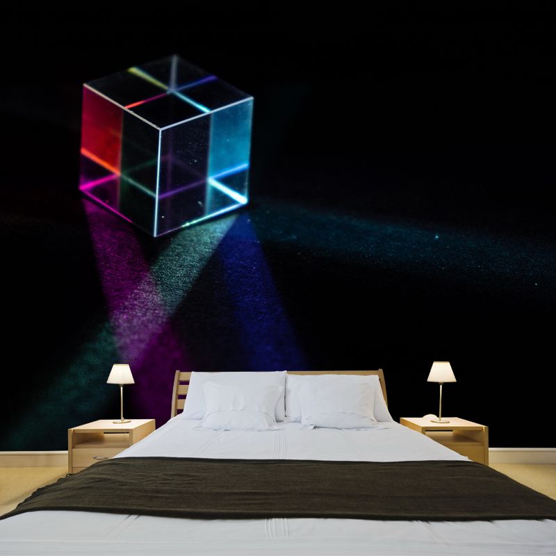 Modern 3D Painting Mural Mildew Resistant Wall Covering for Bedroom Decor