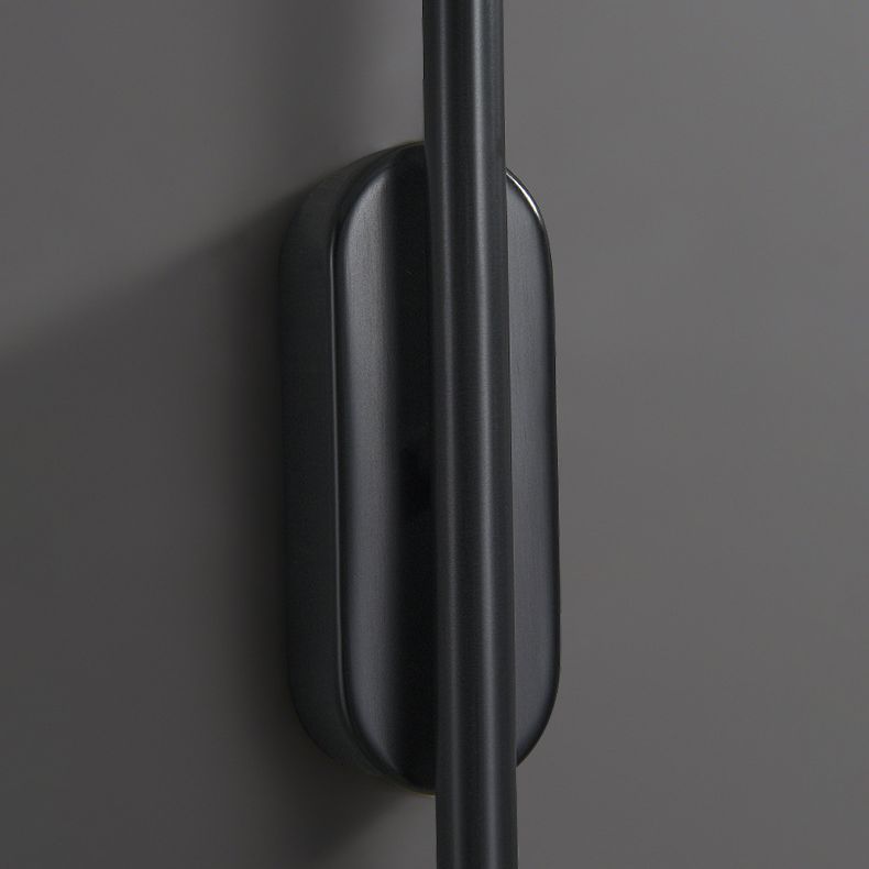 Minimalist LED Wall Lamp Thin-Line Copper Sconce Lighting for Bedroom