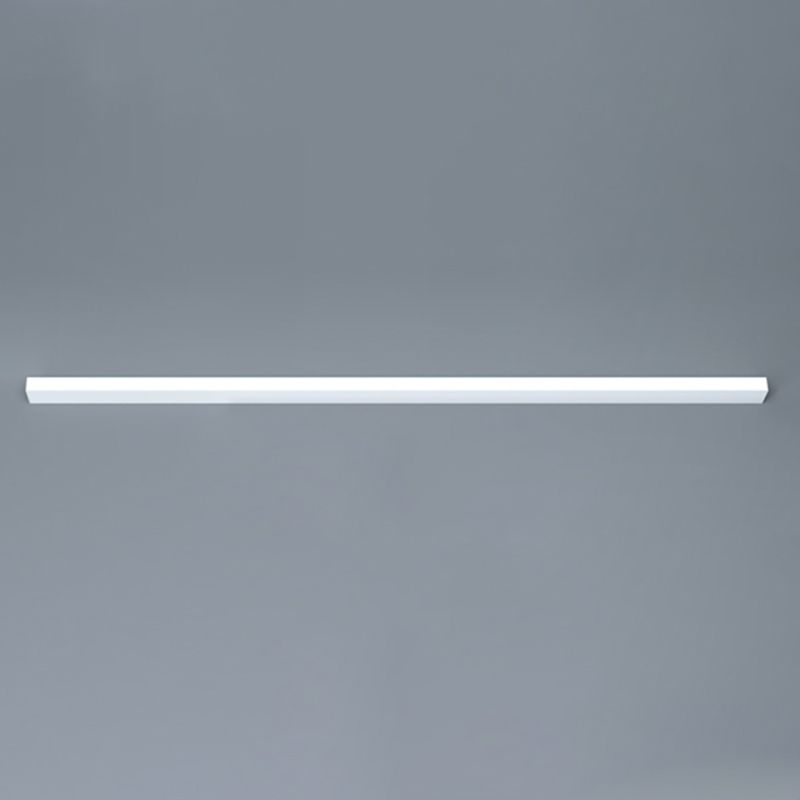 Modern Style Linear Flush Mount Light Metal 1-Light Flush Mount Light Fixture