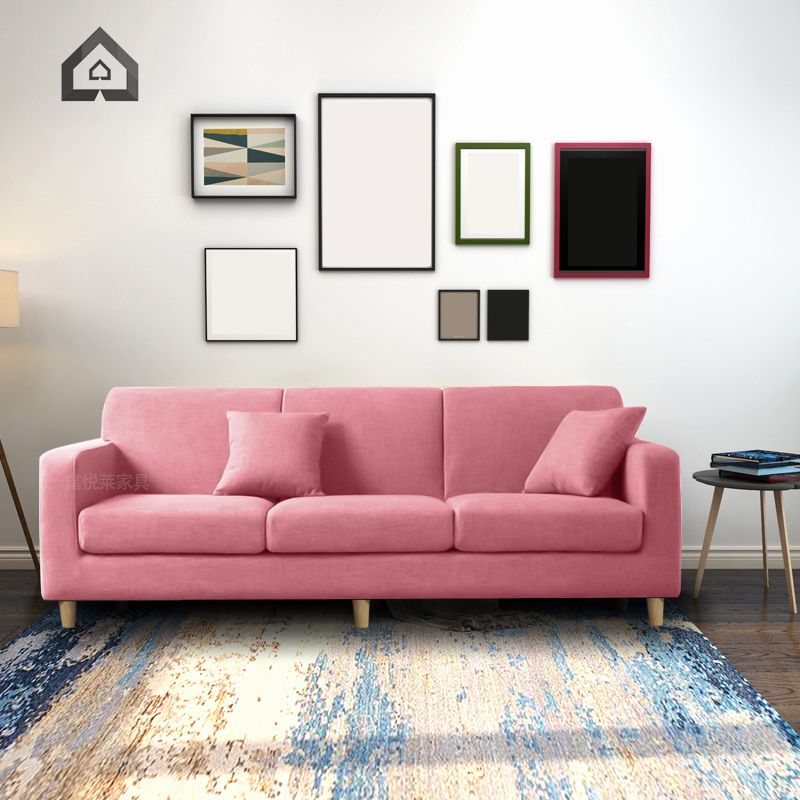 Polnisches Finish Sofa Square Arm Sofa für Bonusraum und Wohnzimmer