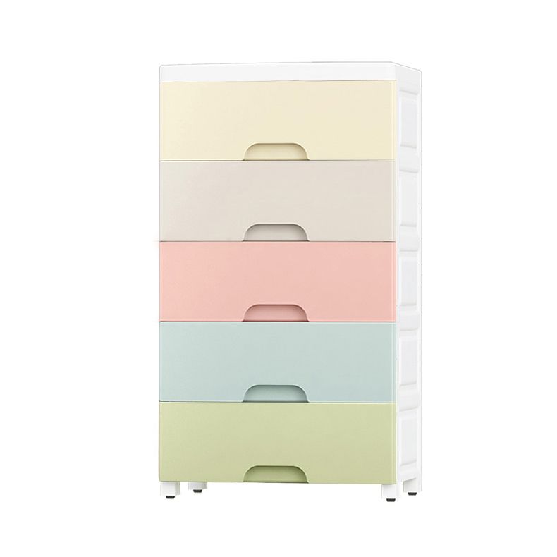 Non-Hanging Armoire with Legs Contemporary Plastic Storage Cabinet