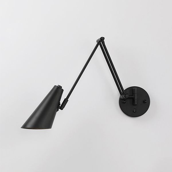 Einstellbare 1 leichte geometrische Wandbeleuchtung mit Metallwandleuchten im modernen Stil