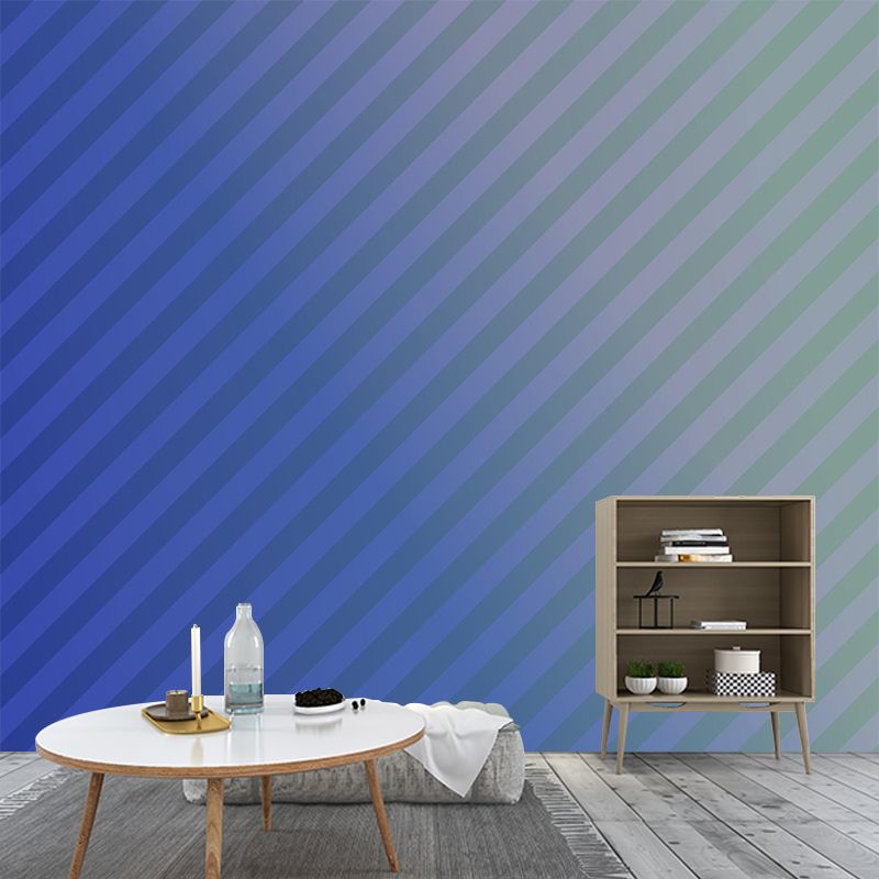 Customized Modern Mural Wallpaper Geometry Wall Decor for Sitting Room