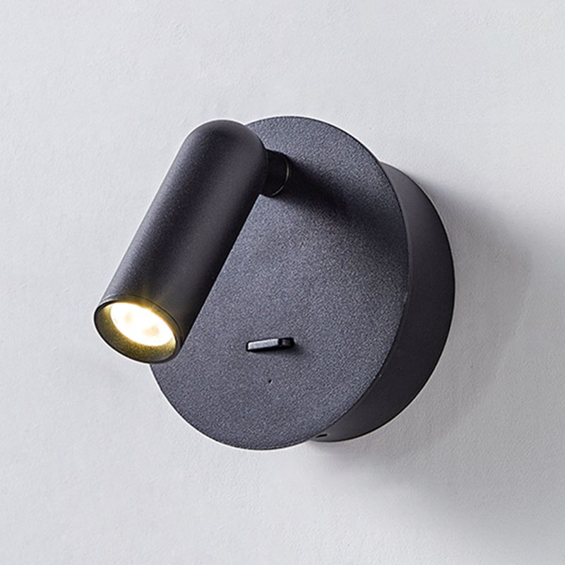 Modern Reading Wall Sconce 1-Light Metal Wall Mounted Lighting for Bedroom