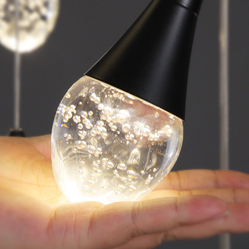 Unique Shape Crystal Wall Light Modern Style 1 Light Wall Mount Light for Bedroom