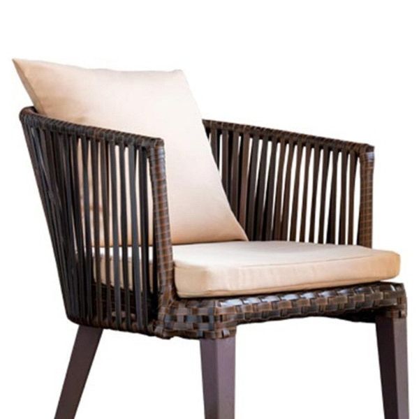 Modern Style 1/3/5/7 Pieces Metal Dining Set Stone Dining Table Set for Outdoor