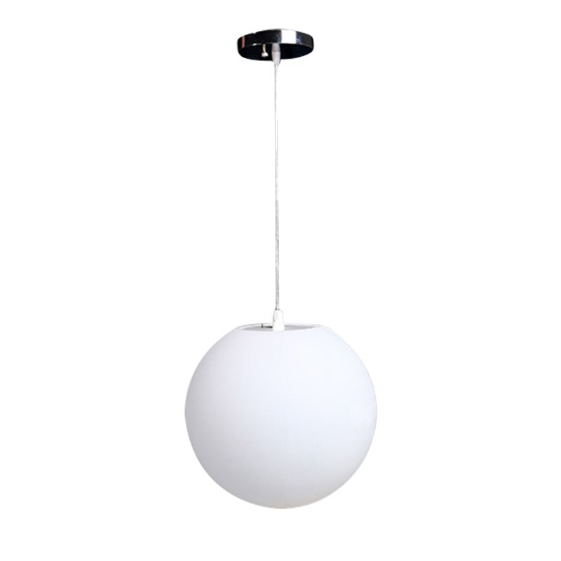 1-Licht-minimalistischer Stil hängender Licht, Acryl-Globus-Anhängerleuchte