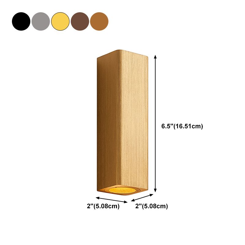 Simple Wall Mount Light Modern LED Wall Sconce Light with Aluminum Shade for Aisle