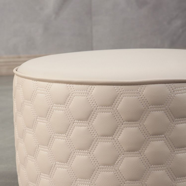 Hexagonal Pattern Water Resistant Standard Modern Orange for Drawing Room