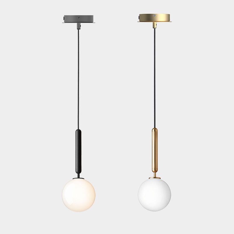 Moderne minimalistische Anhängerleuchte -Deckenbeleuchtung mit kreativer Glasform