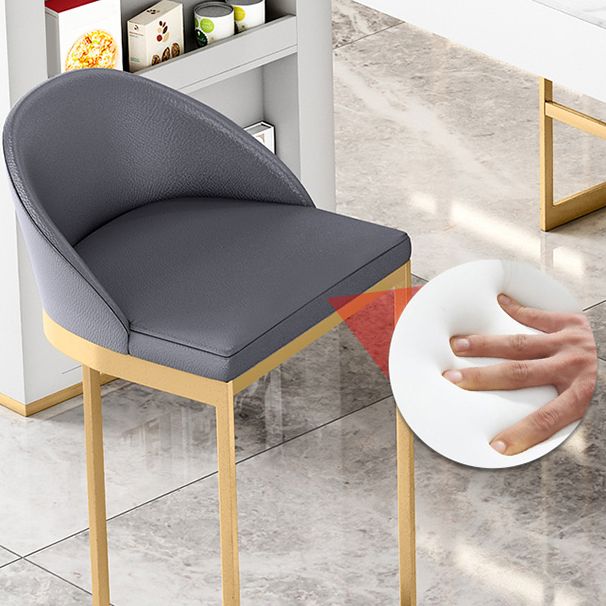 Glam Bar Table Set 1/3/5 Pcs Rectangle Stone Bar Table and Upholstered Stools