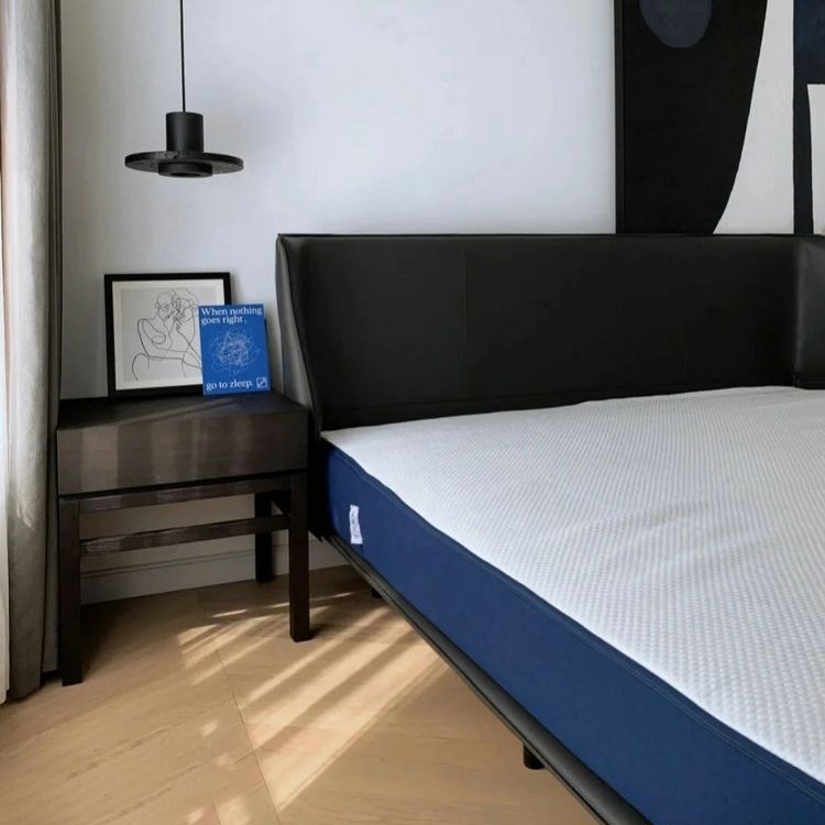 Black Hole Stone Chandelier Light Nordic Modern Style 1 Light Living Room Hanging Light Fixture