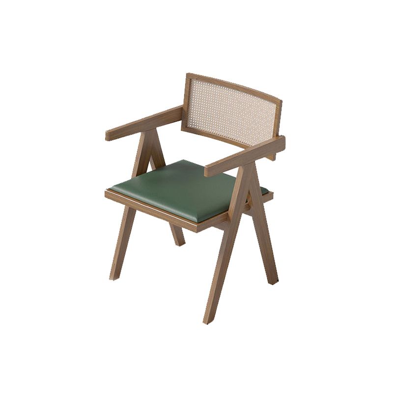 Contemporary Kitchen Dining Arm Chairs Open Back Dining Chairs