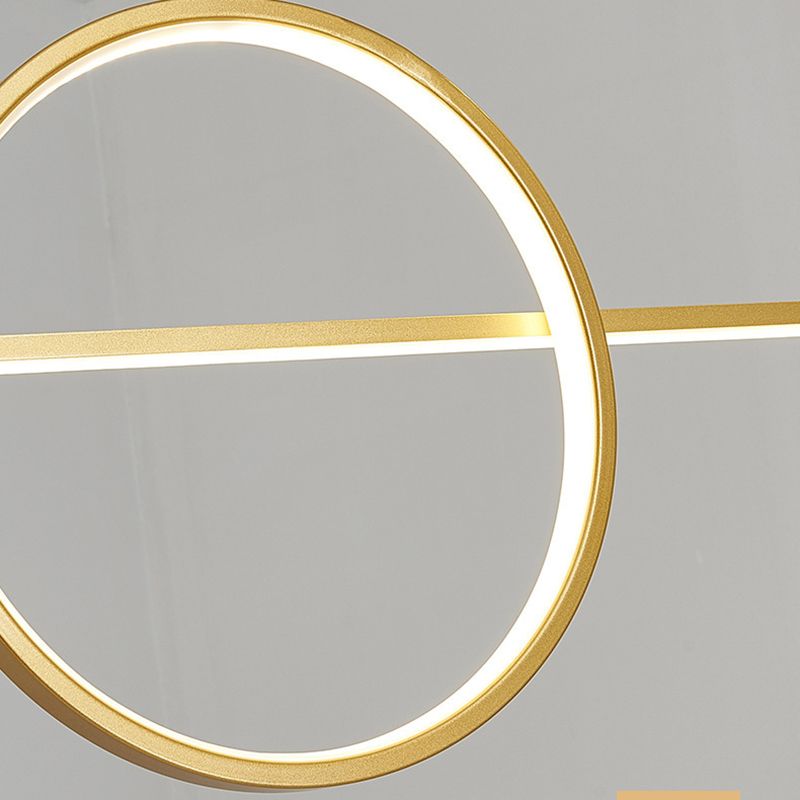 Nordic Island Light Moderne einfache LED -Kronleuchterlampenvorrichtung für Esszimmer