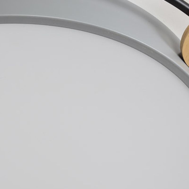 Grigio LED Flush Montato Soffitto Luci di illuminazione contemporaneo per Living Room