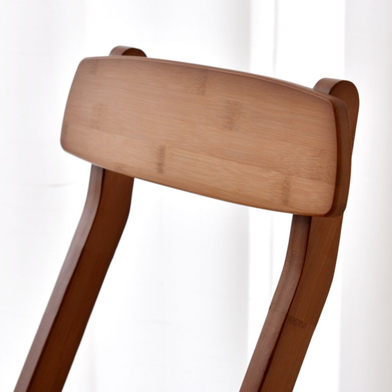 Contemporary Solid Wood Barstool Folding Bar Stool for Restaurant
