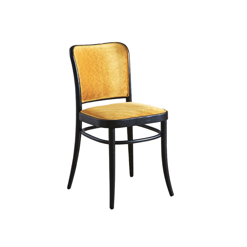 Modern Upholstered Armless Chair Kitchen Solid Wood Dining Side Chair