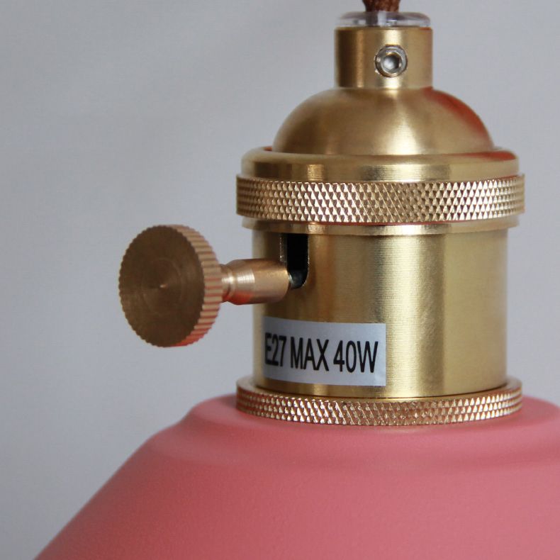 1 Light Metal Wall Mounted Light Fixture Modern Cone Wall Sconce Lighting for Dining Room