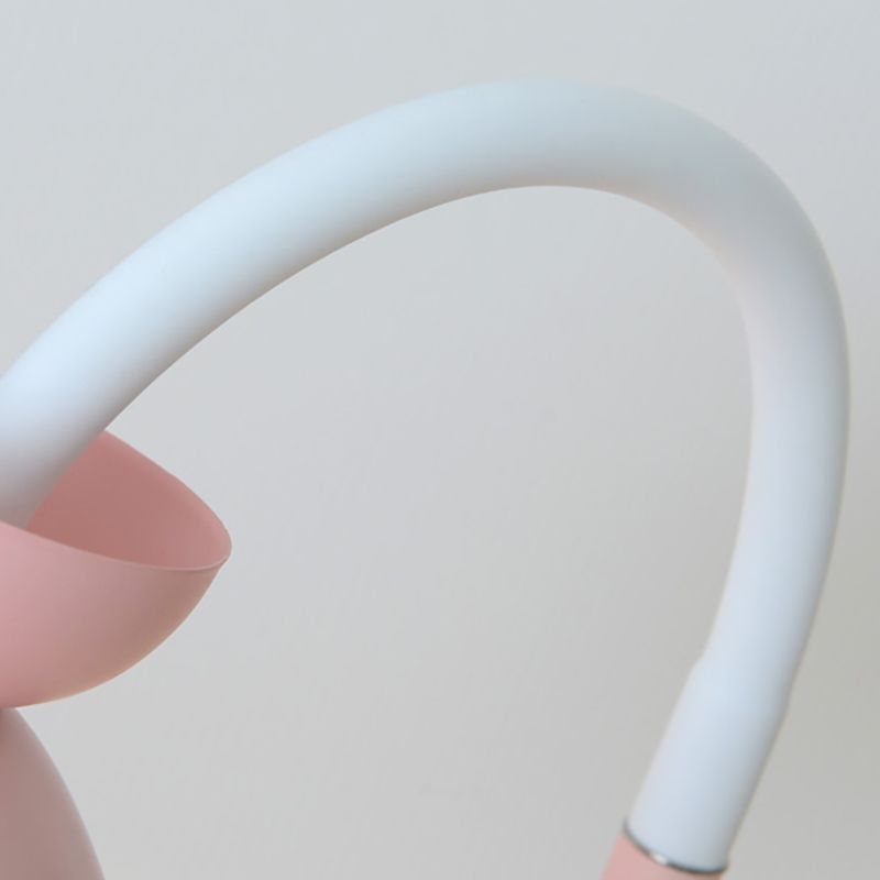 Macaron Bell Leesvloer Lamp metaal 1 kop Bed Bevloer Licht met flexibele arm