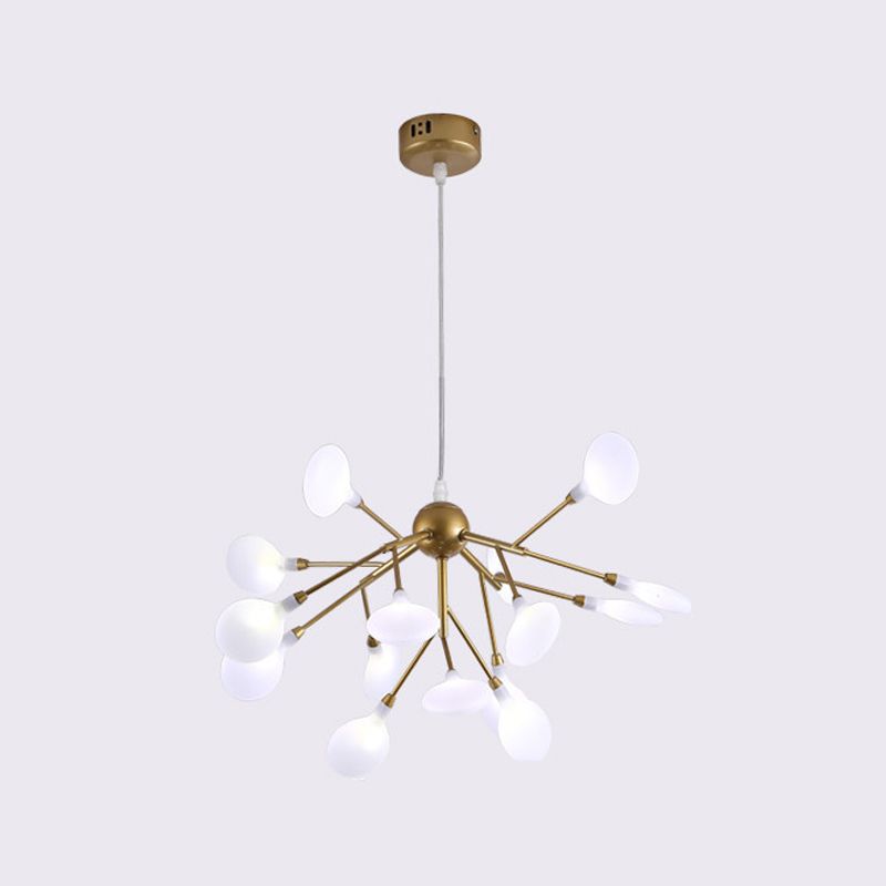 Firefly Chandelier Light Fixture Minimalist LED Acrylic Suspension Lighting for Clothing Shop