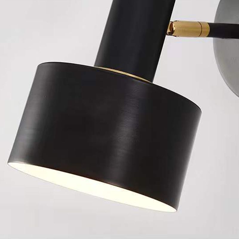 Metal Geometric Shape Wall Sconce Modern Style 1-Light Wall Light Fixture