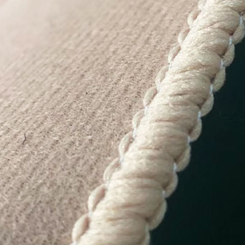 Light Brown Line Carpet Polyester Modern Carpet Washable Carpet for Home Decor