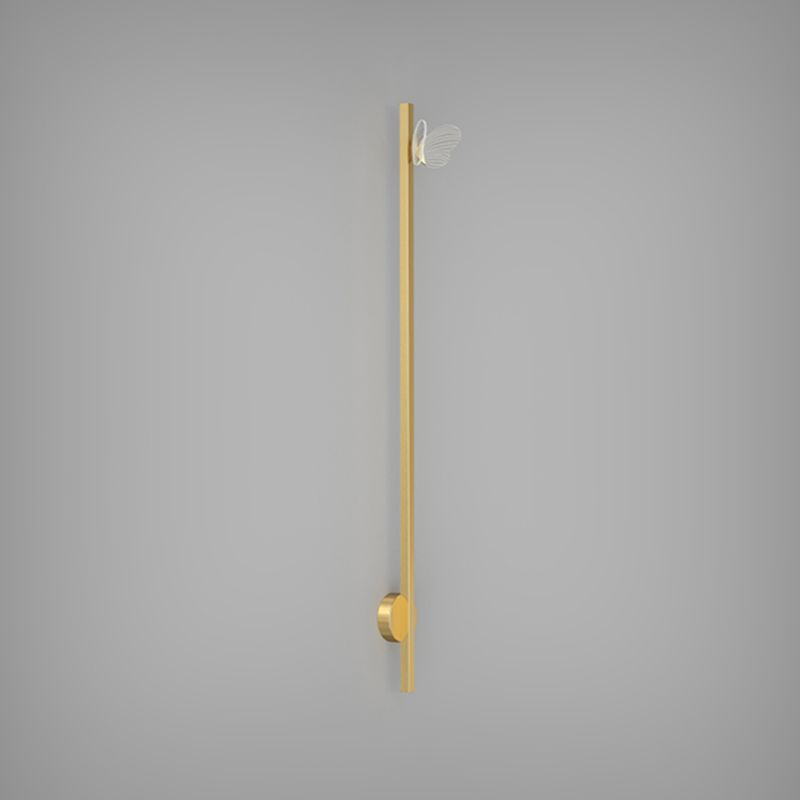 Linearer Schatten Metall Wandleuchte moderne Style 2 Lichter Wandmontage Licht