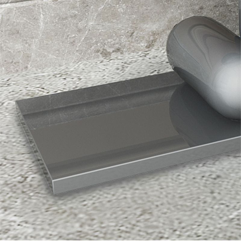 Contemporary Slate Console Table Half Moon Scratch Resistant Stain Resistant Console