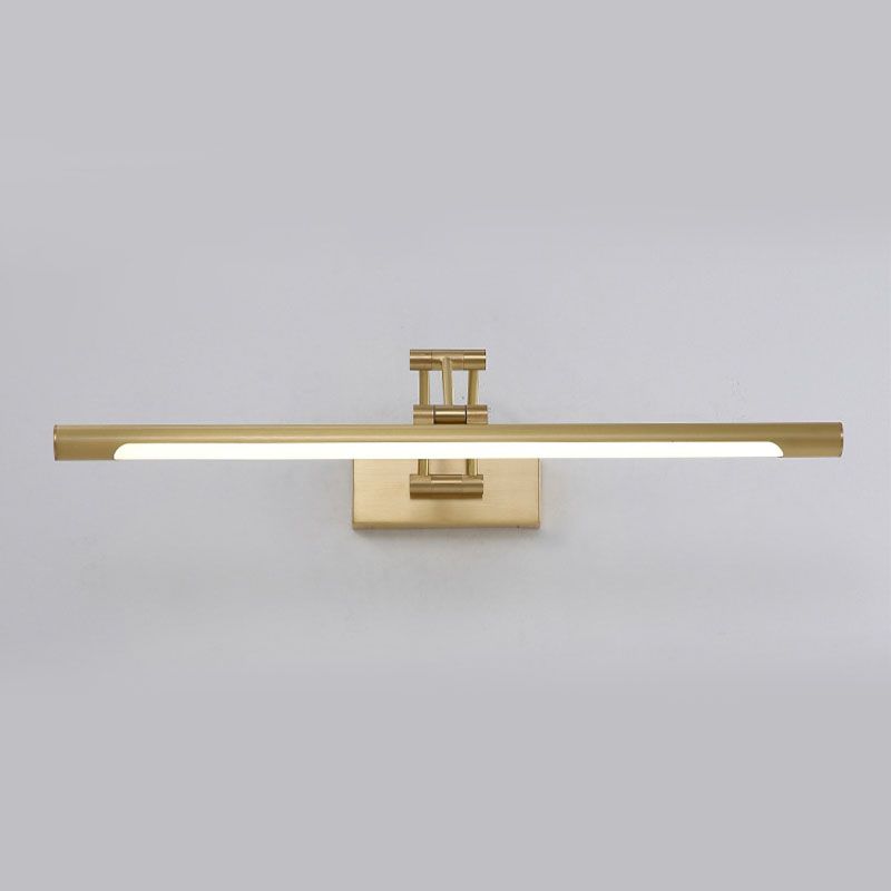 Adjustable Arm Sconce Light Fixture Modern Copper 1 Light Wall Lighting