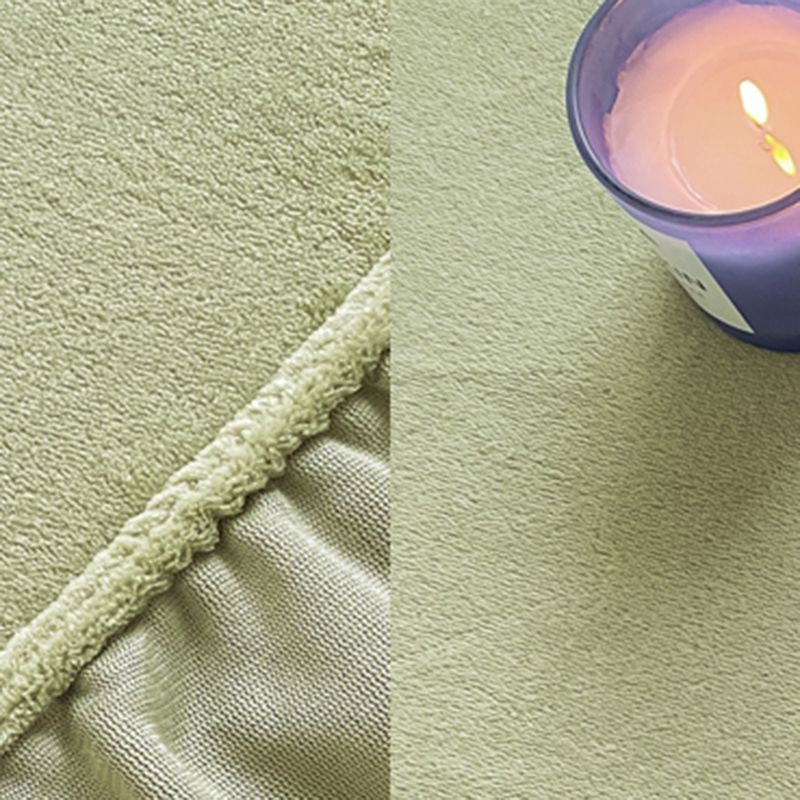 Soild Bed Sheet Set Flannel Elegand Super Soft Modern Fitted Sheet