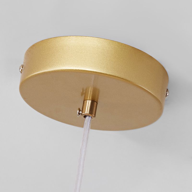 Modern Style Spherical Shape Island Lights Clear Glass Island Lighting