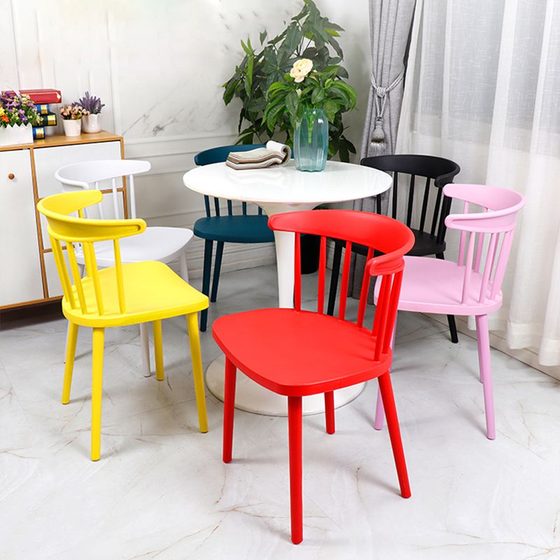 Contemporary Dining Room Chair Plastic Side Chair for Home Use