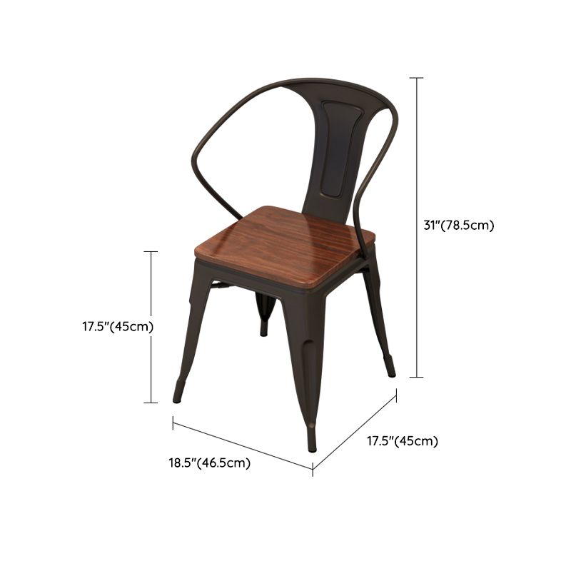 1/7 Pieces Rectangular Dining Table Set Industrial Style Wooden Home Table Chairs