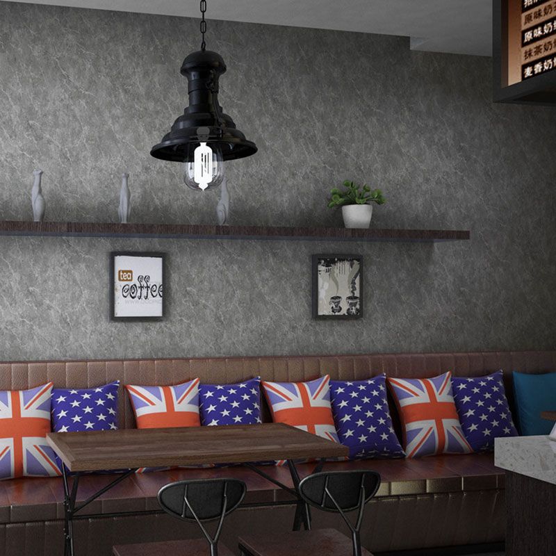Industrial Cement Surface Wallpaper Roll Non-Pasted Living Room Wall Covering, 33'L x 20.5"W