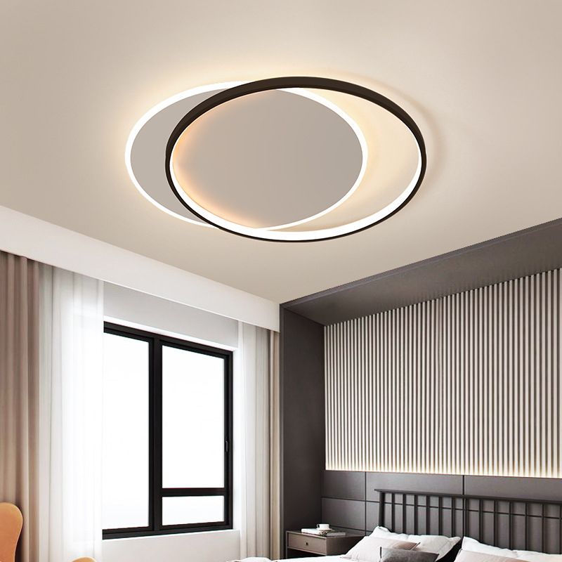 19,5 Pollici Wide Nordic Simplicity LED Soffitto Light Interrking Cerchi Home Decorativi Illuminazione Fissaggio
