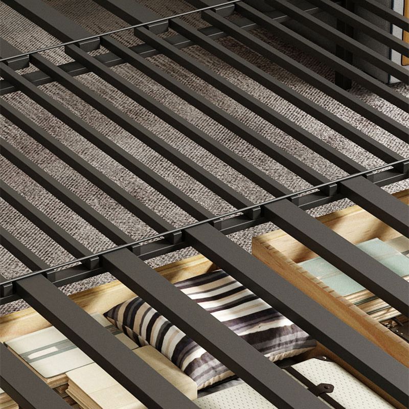 Modern Style 33.46" Wide Sofa Bed Faux Leather Sleeper Sofa with Storage