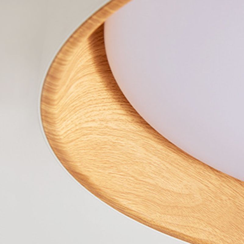 Round Flush Mount Light 1 Light Acrylic Modern Simplicity Flush Mount Spotlight for Bedroom