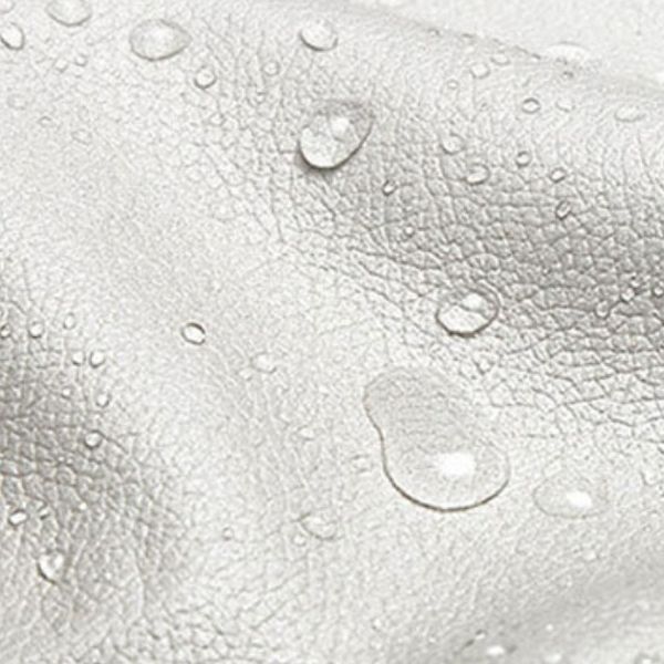 White Wooden Sectional Stain-Resistant Sectional Sofa for Living Room